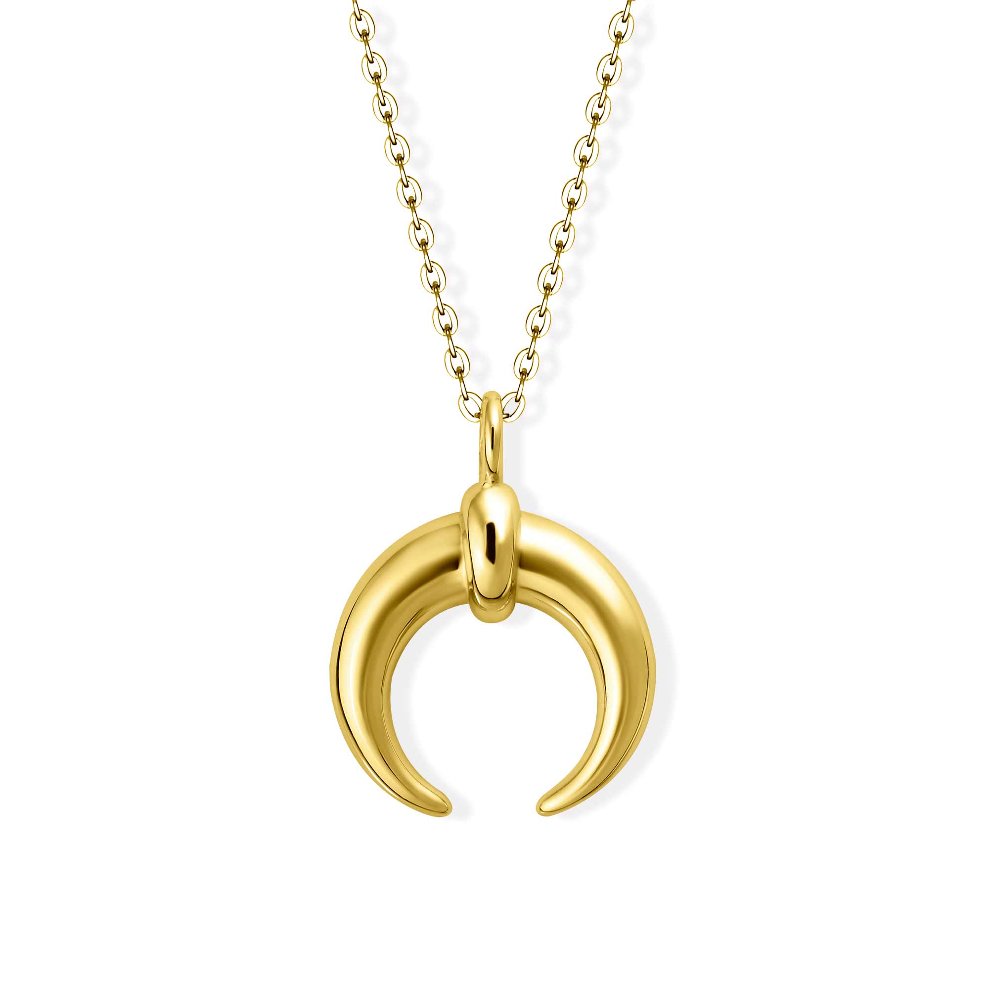 Golden Moon Necklace